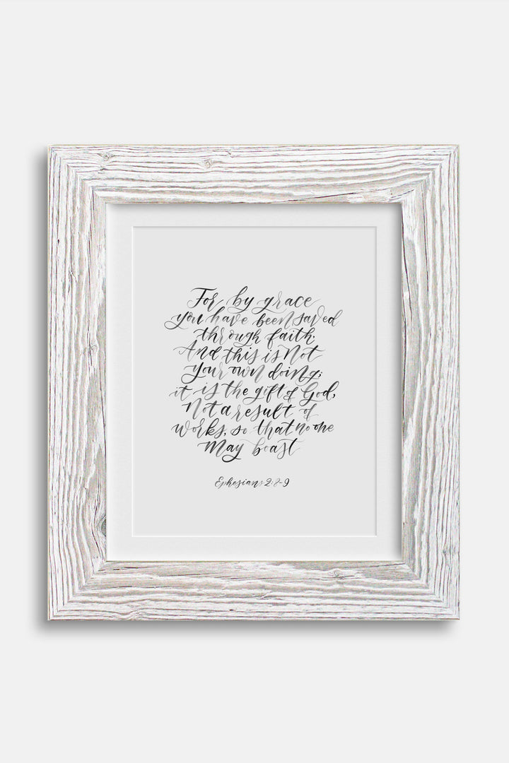By Grace You Have Been Saved, Eph. 2:8-9