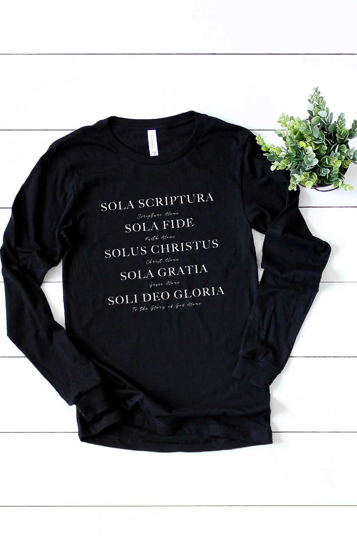 Five Solas Long Sleeve Tee
