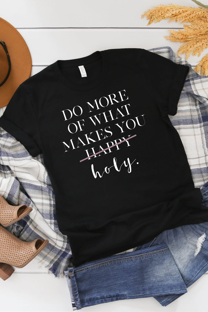 Happy vs. Holy Tee