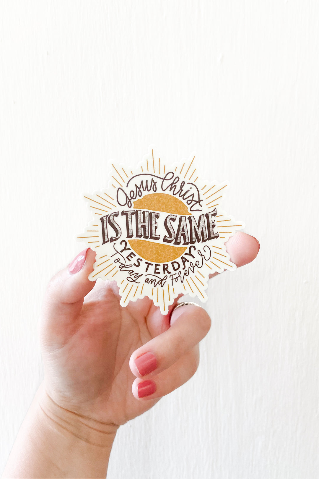 Hebrews 13:8 Sticker