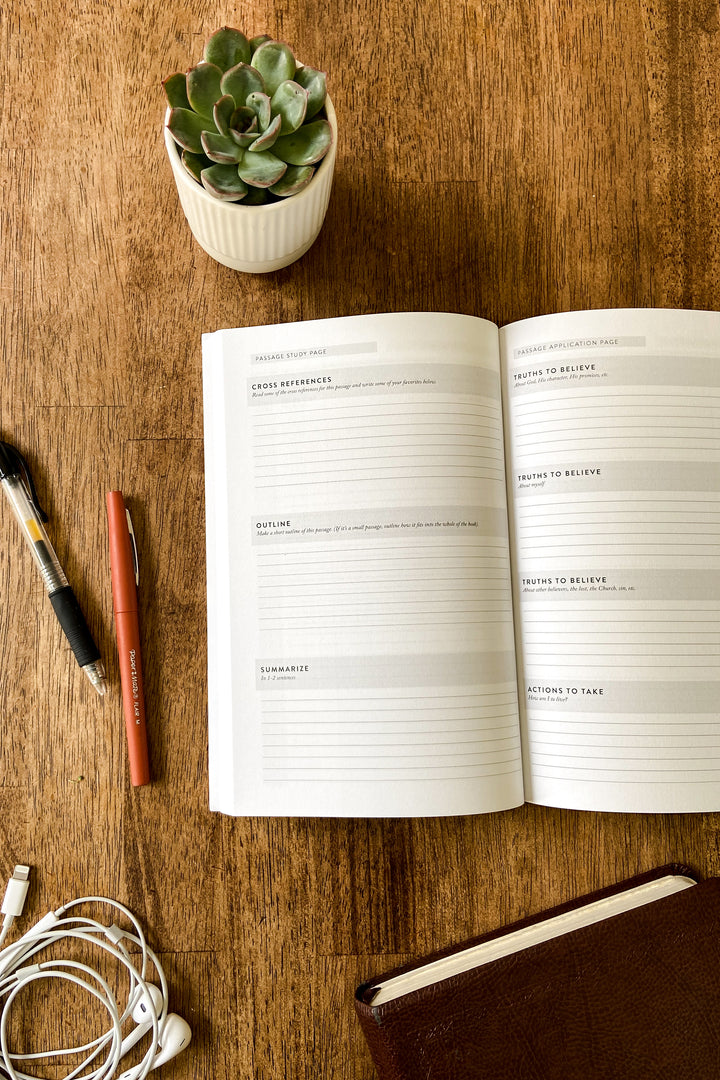 Minimal Scripture Writing Bible Study Journal