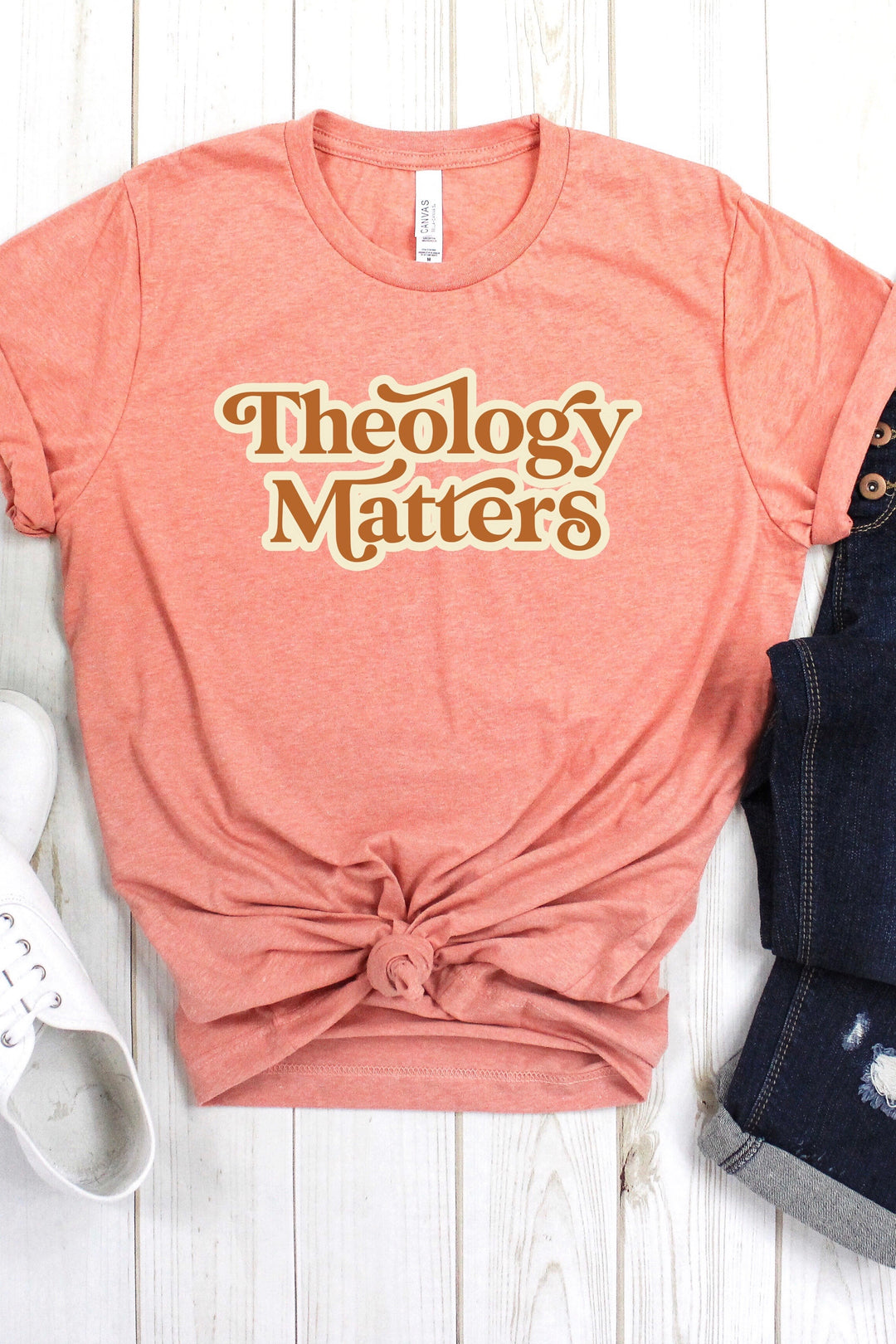 Groovy “Theology Matters” Tee