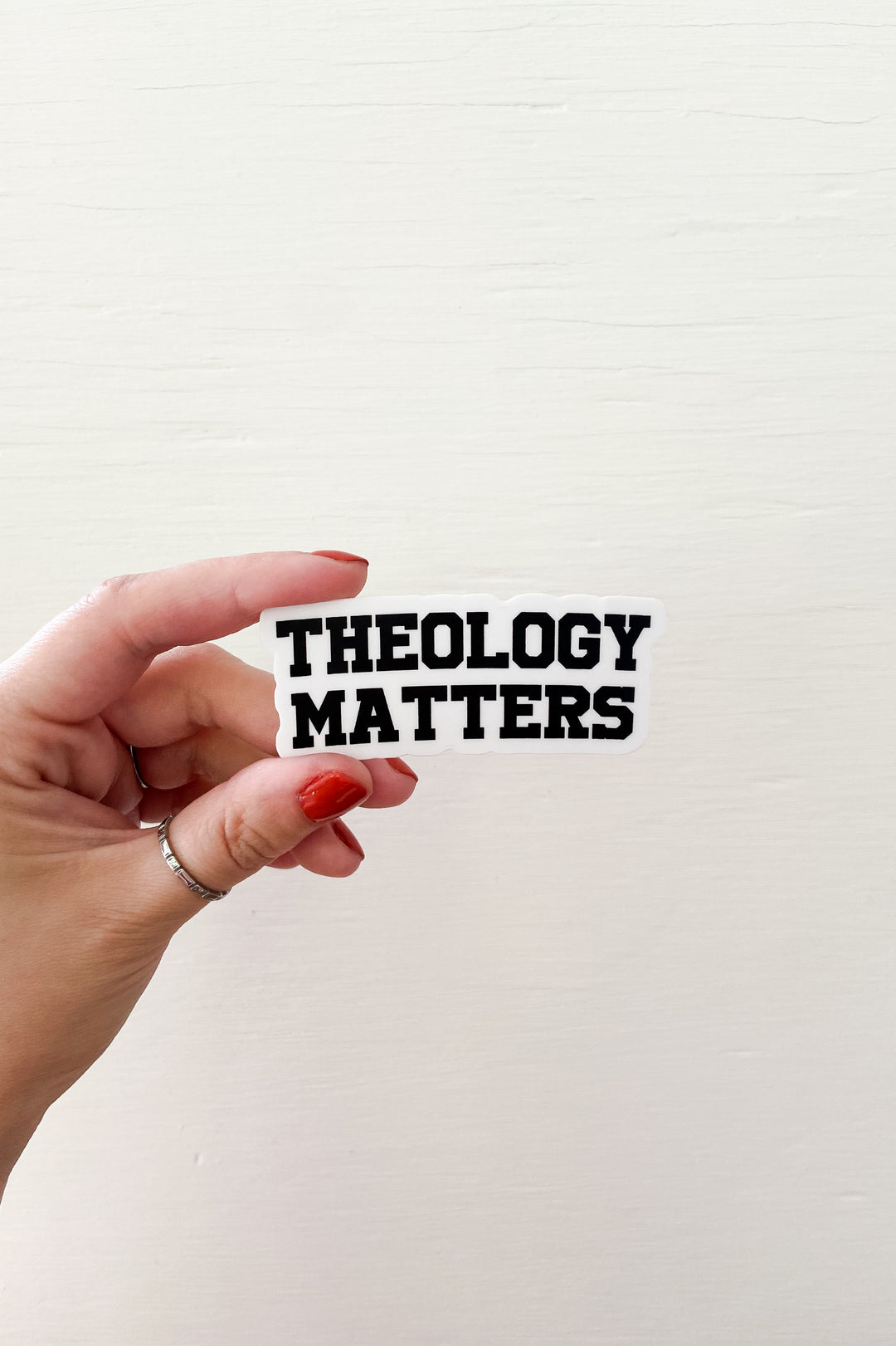 Theology Matters Sticker