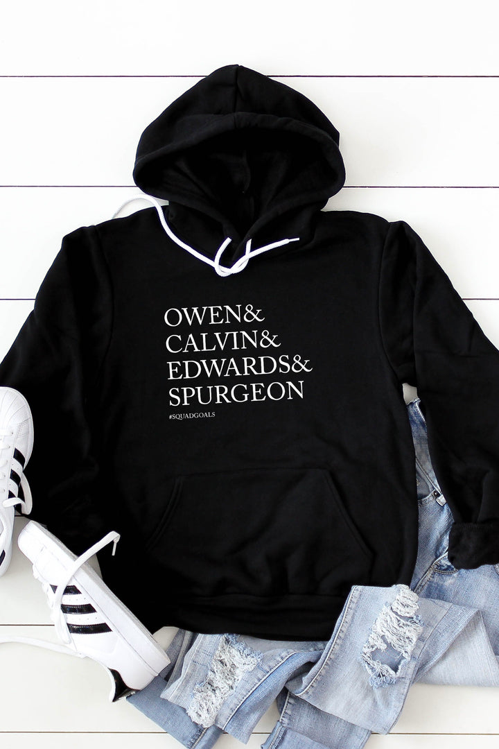 Theologian #Squadgoals, Men of Faith Hoodie
