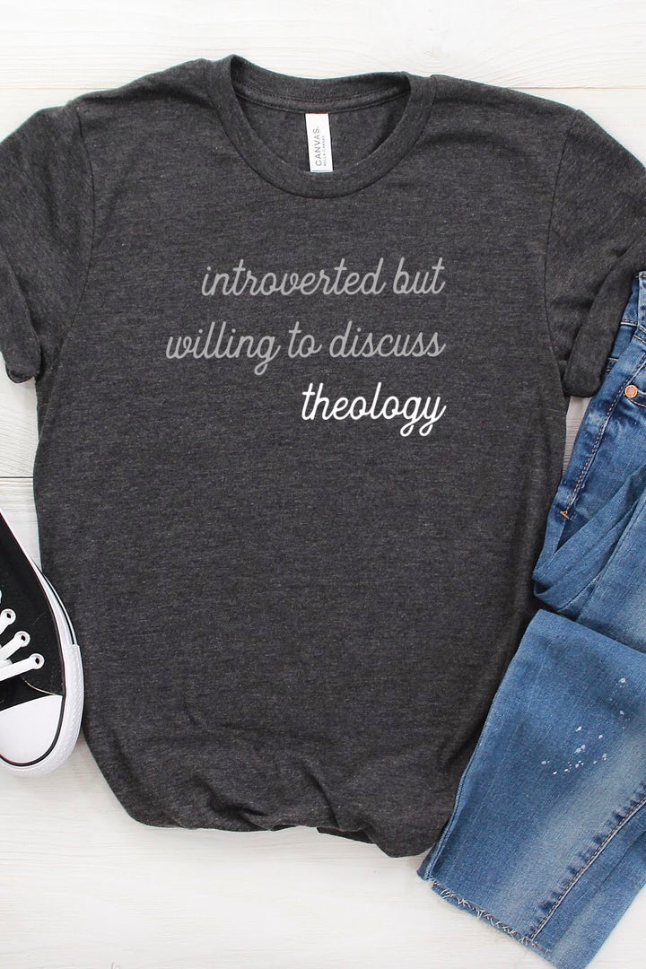 “Introverted But...” Tee (Feminine)