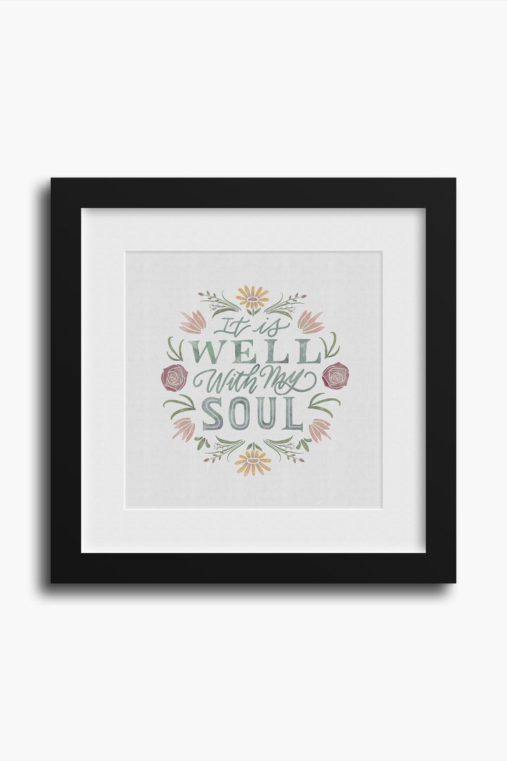 "It is Well" Watercolor