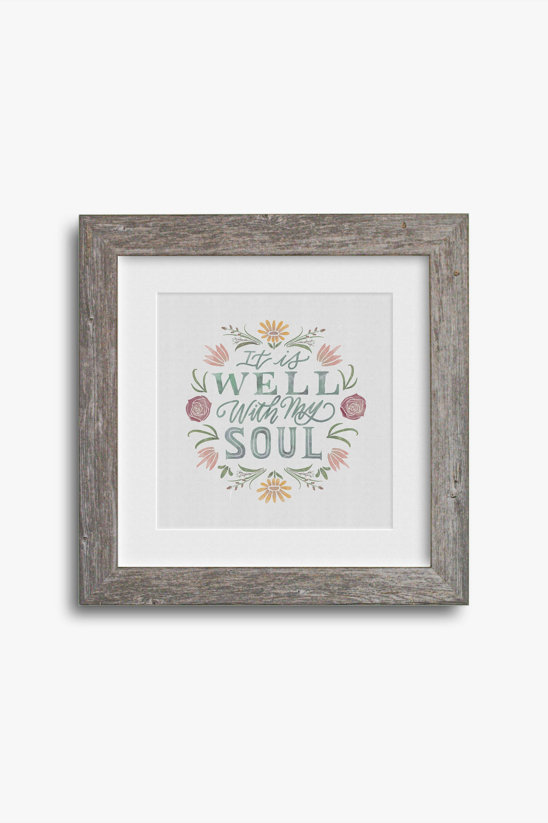 "It is Well" Watercolor