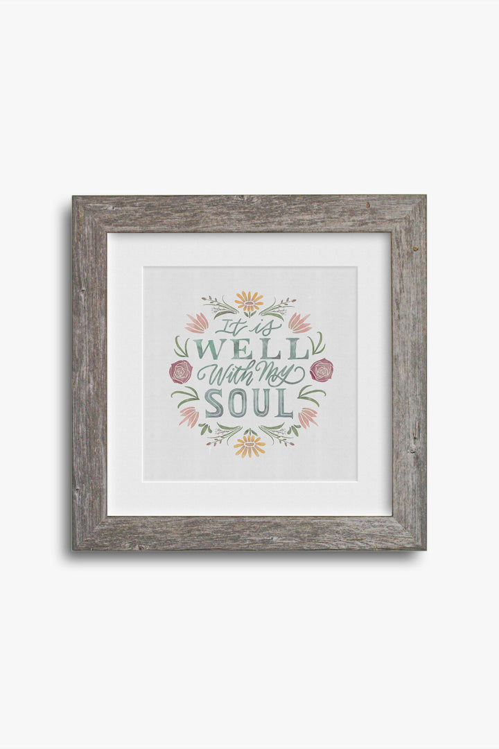 "It is Well" Watercolor