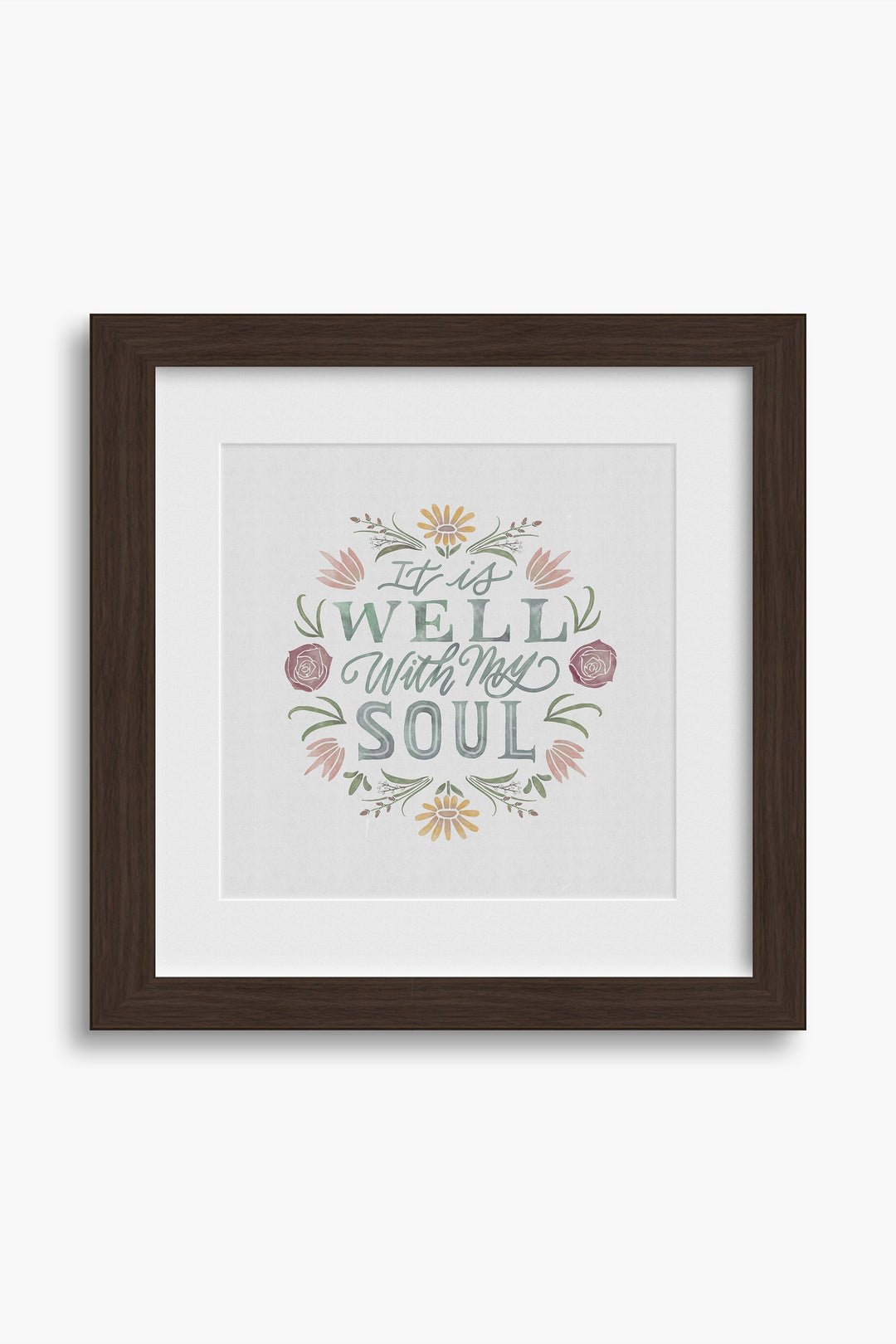 "It is Well" Watercolor