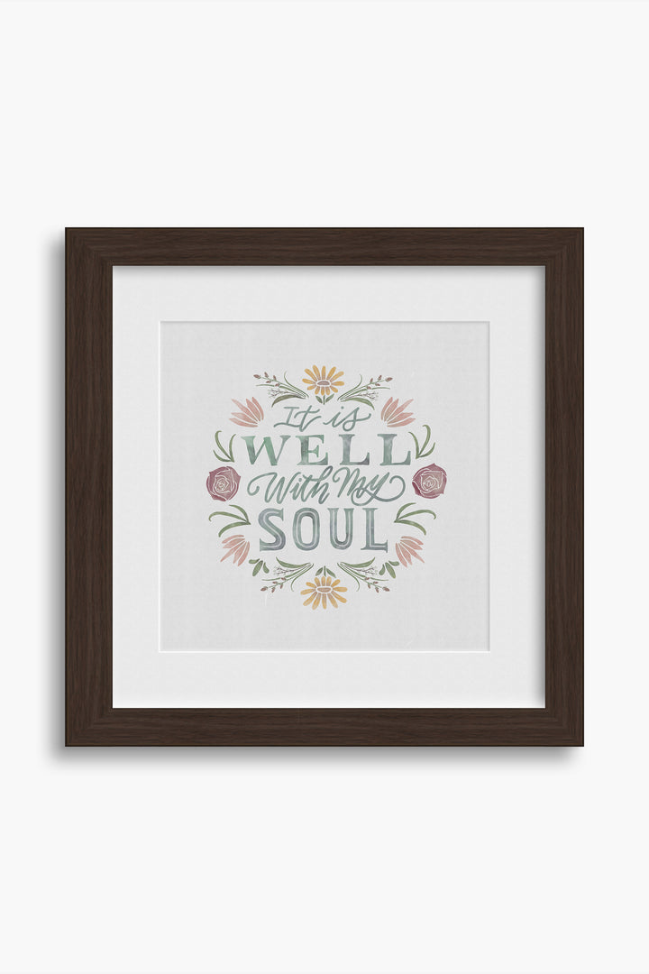 "It is Well" Watercolor