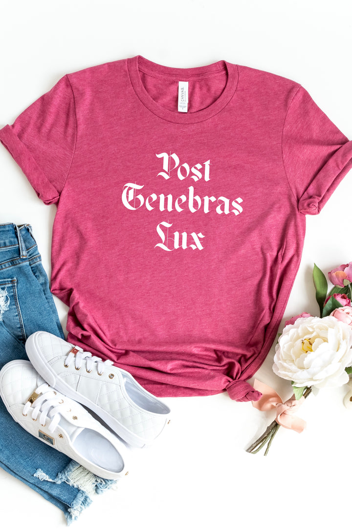 Blackletter "Post Tenebras Lux" Tee