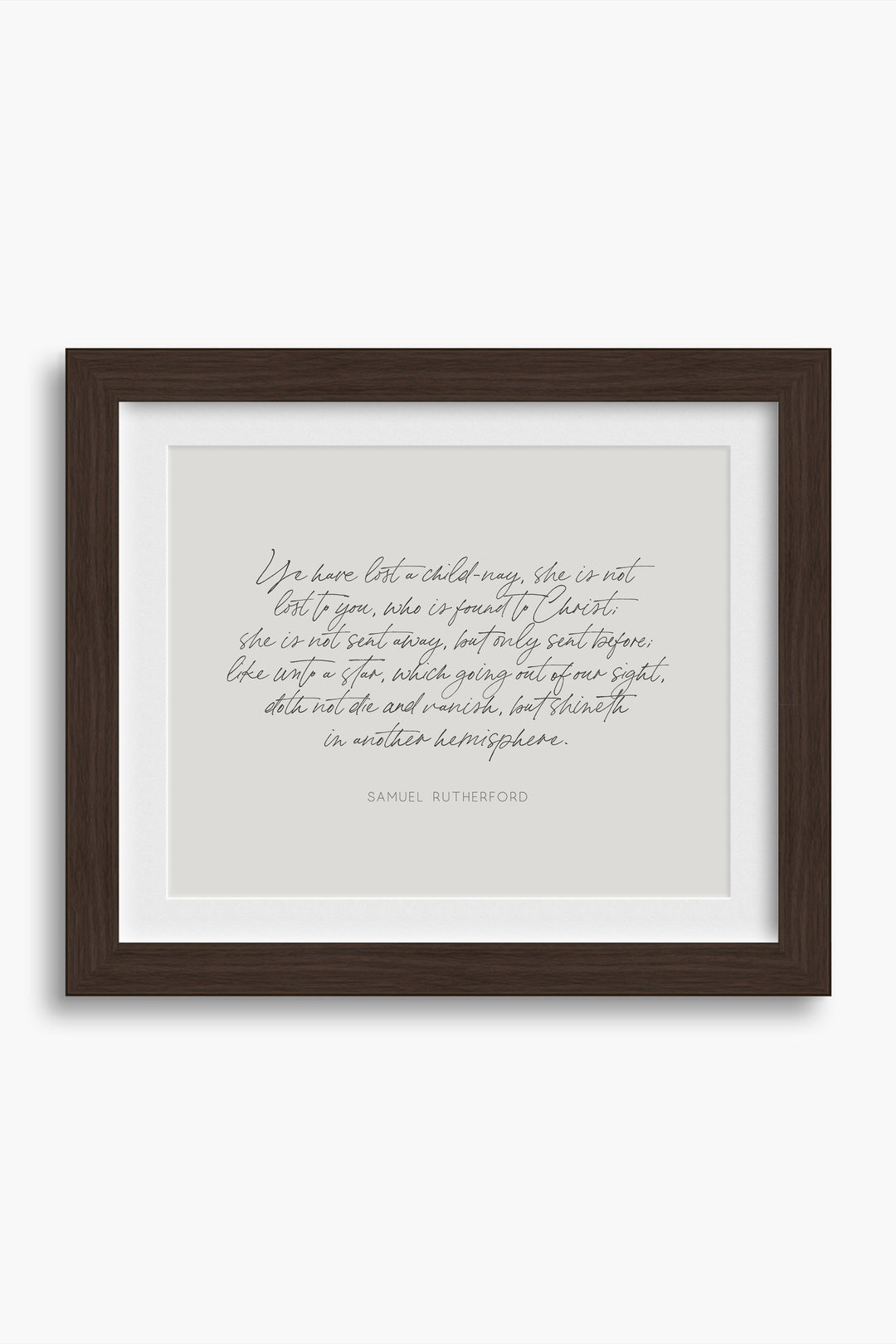 “Found to Christ” —Samuel Rutherford