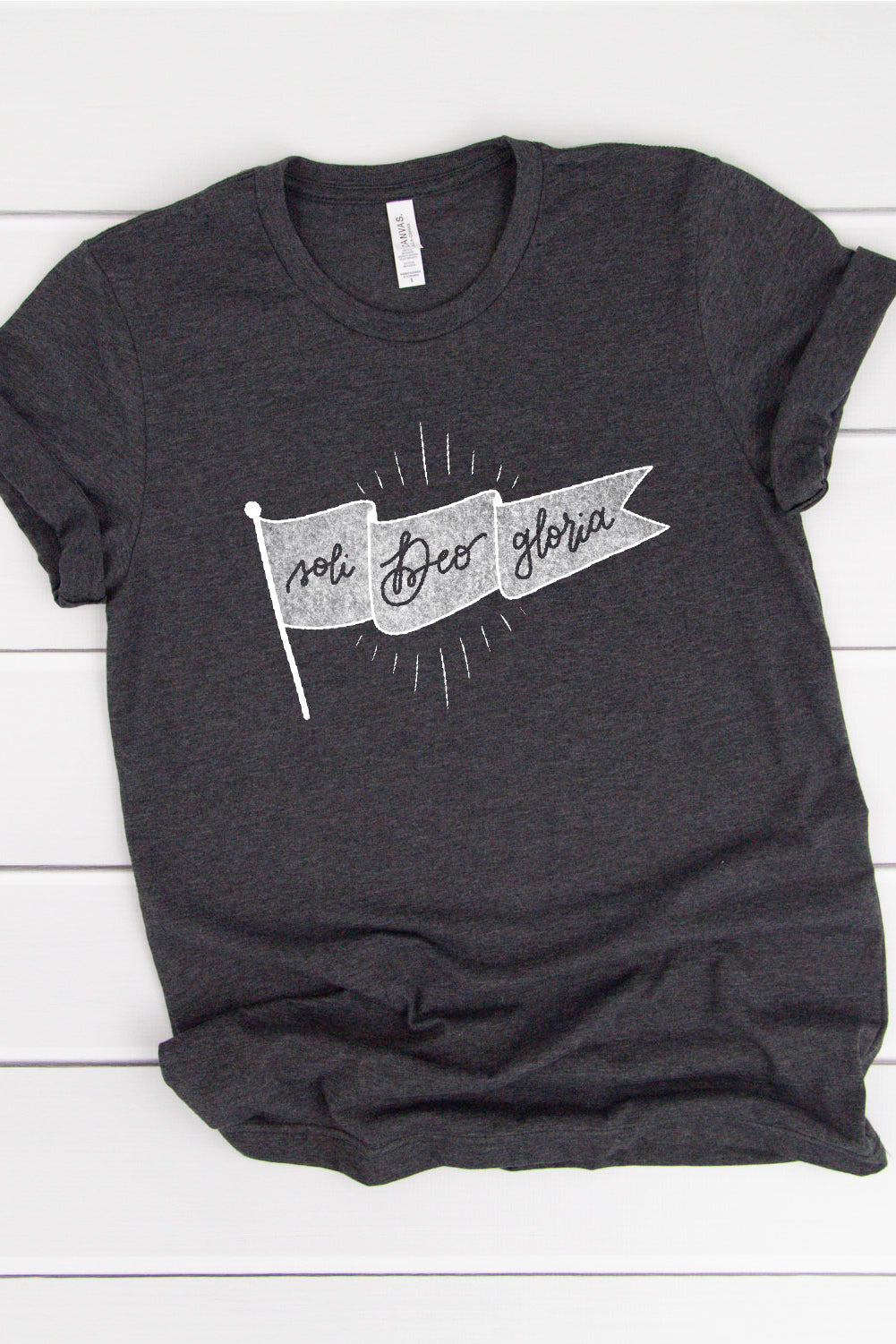Soli Deo Gloria Banner Tee