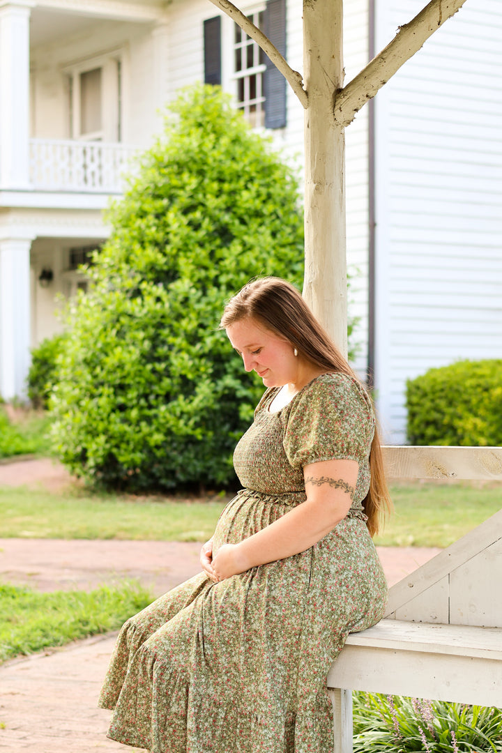 Green Pastures Cottage Nursing Dress