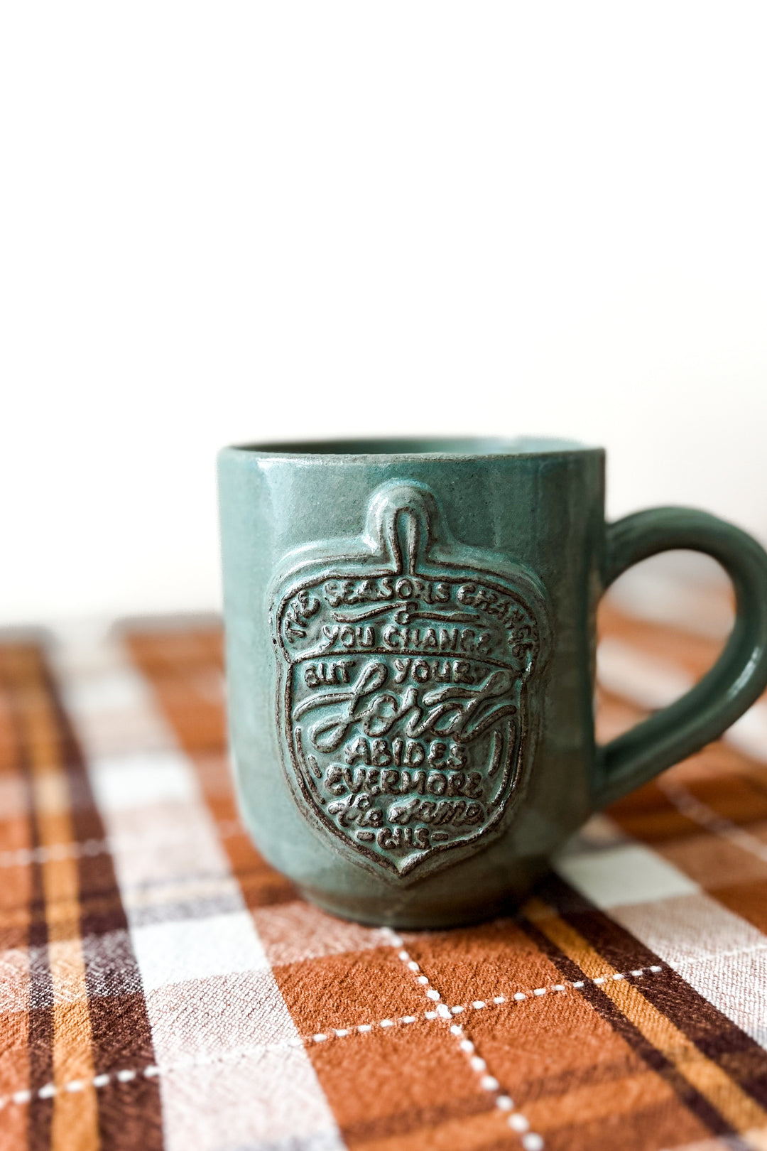 “Your Lord Abides Evermore” Handmade Ceramic Mug
