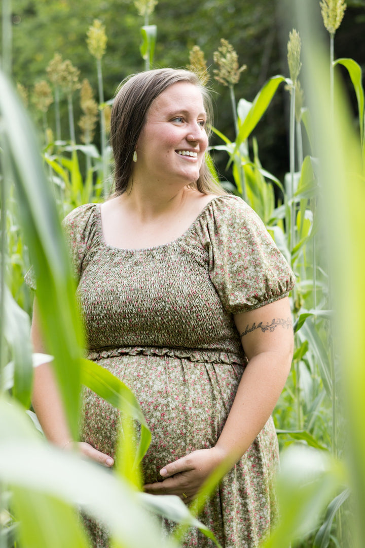 Green Pastures Cottage Nursing Dress