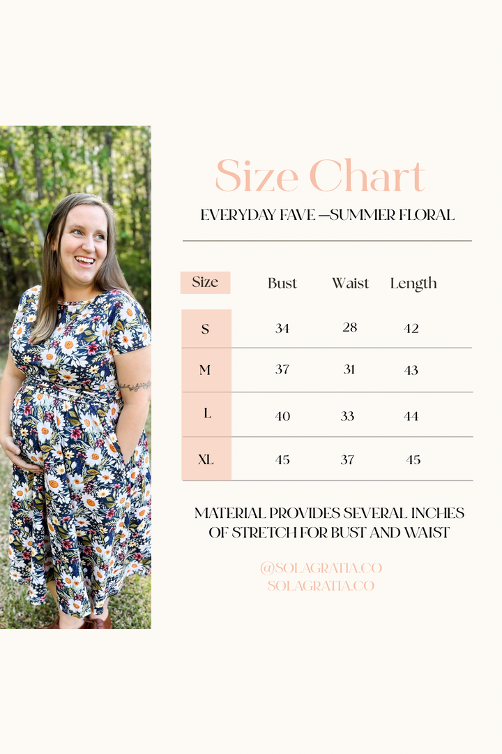 Everyday Fave Dress—Summer Floral