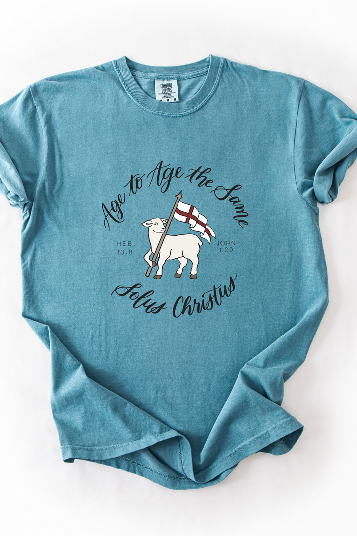 Agnus Dei Short Sleeve Tee-Print (Comfort Colors)