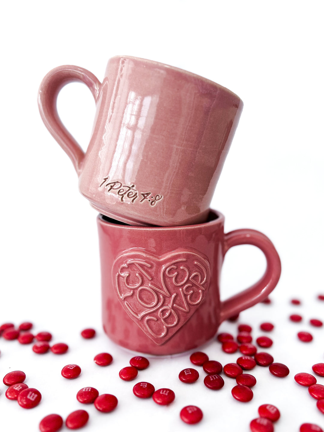 “Let Love Cover” Hand-thrown Ceramic Mug