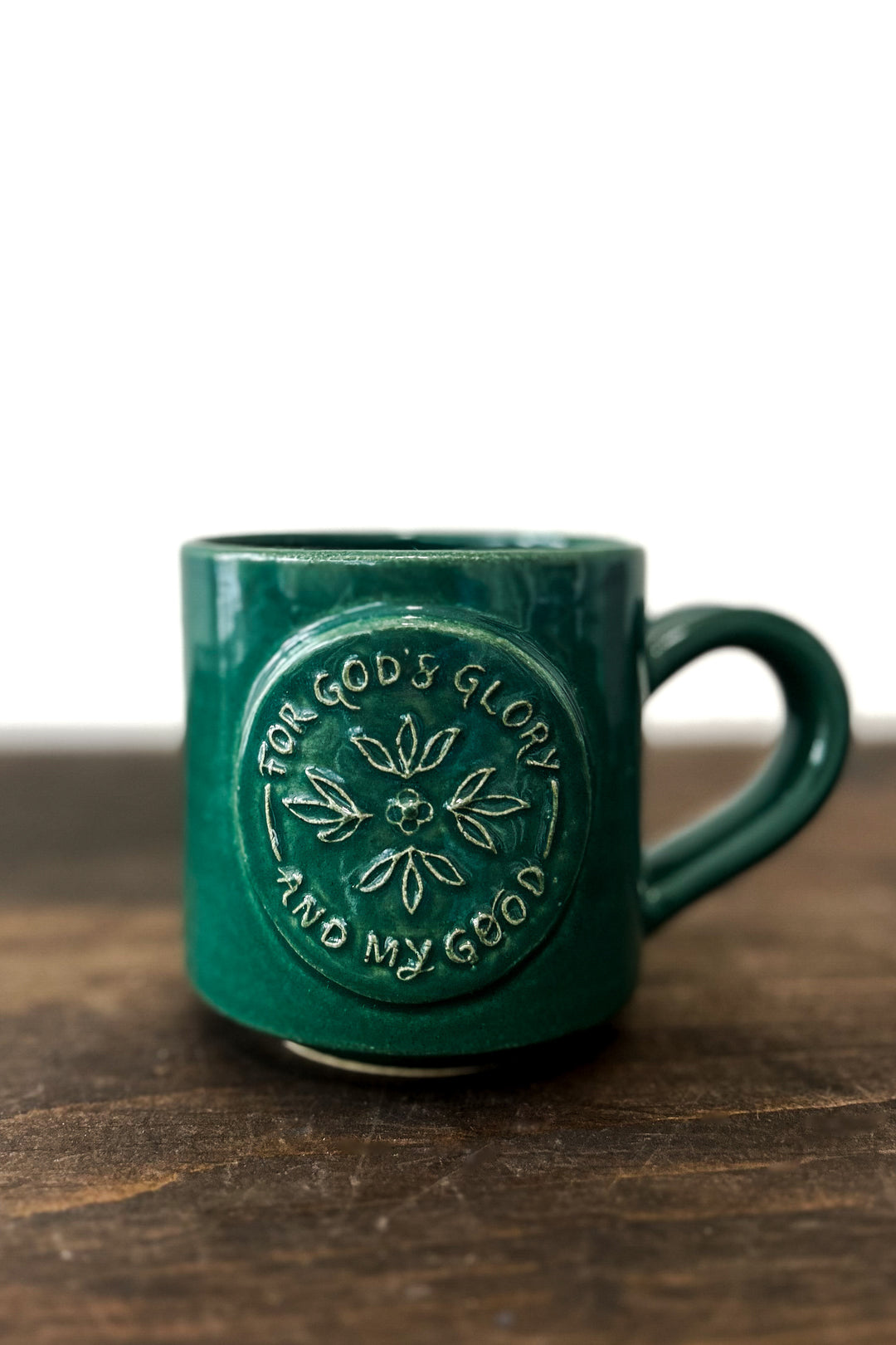 “For God’s Glory & My Good” Handmade Mug