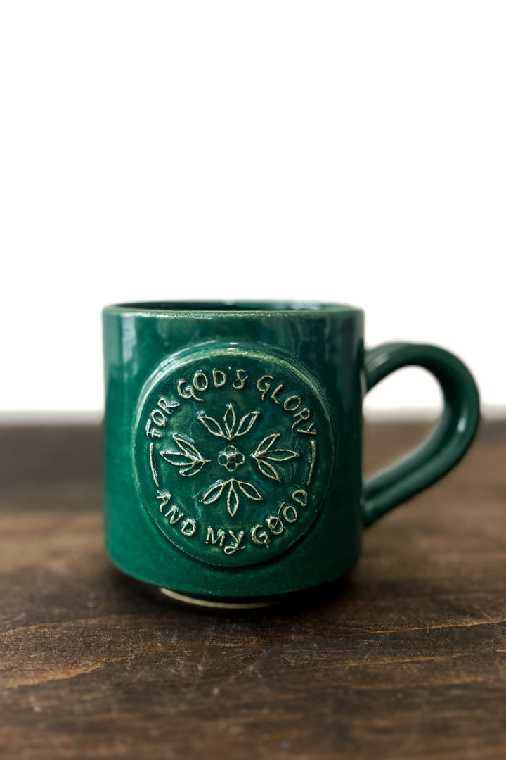 “For God’s Glory & My Good” Handmade Mug