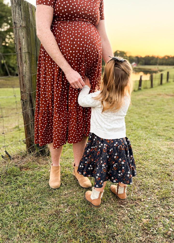 Midnight Meadow Mini Me Dress