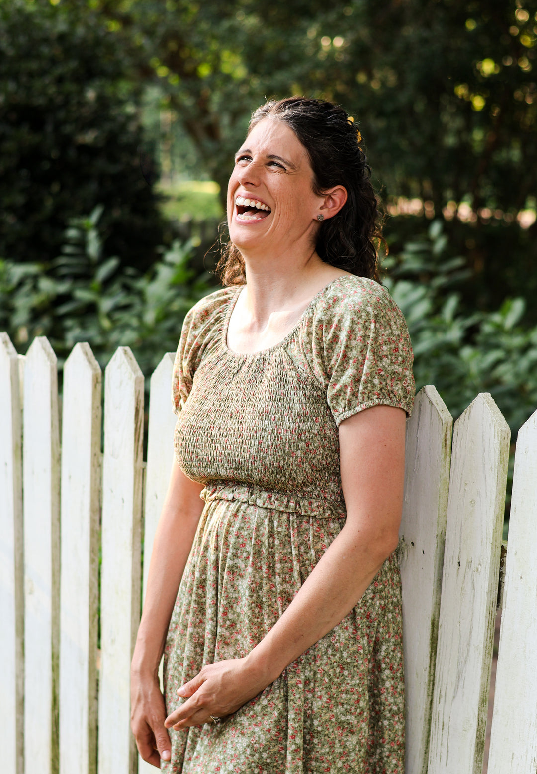 Green Pastures Cottage Nursing Dress
