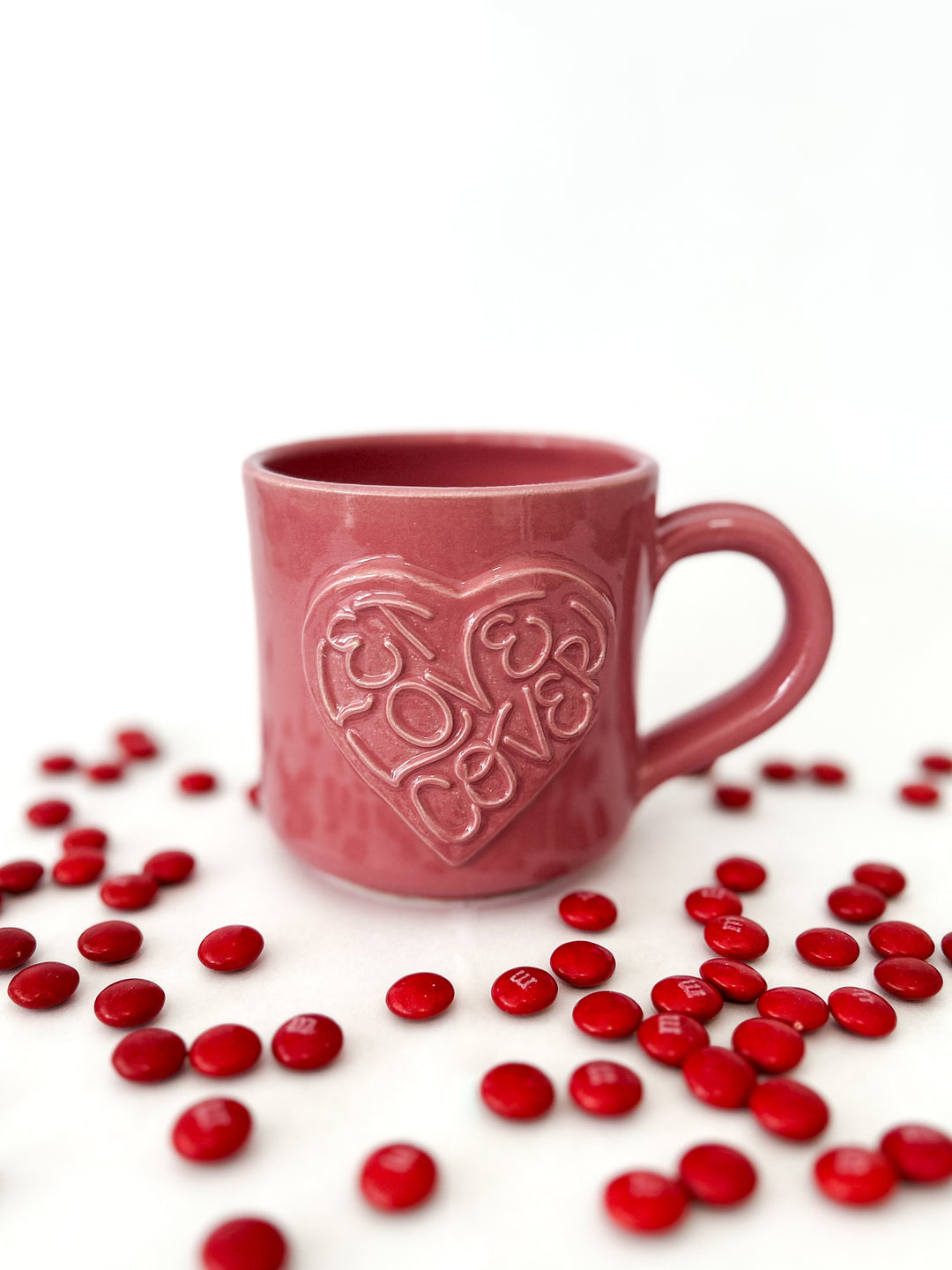 “Let Love Cover” Hand-thrown Ceramic Mug