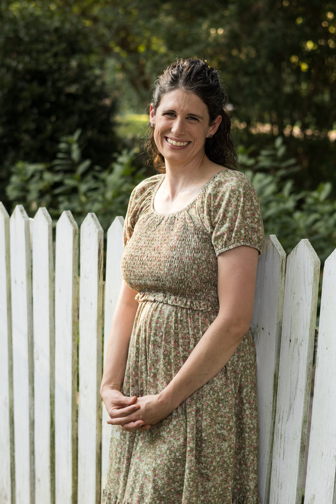 Green Pastures Cottage Nursing Dress