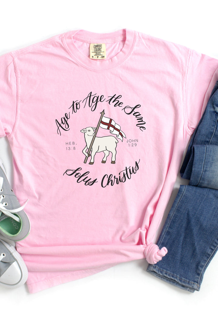 Agnus Dei Short Sleeve Tee-Print (Comfort Colors)
