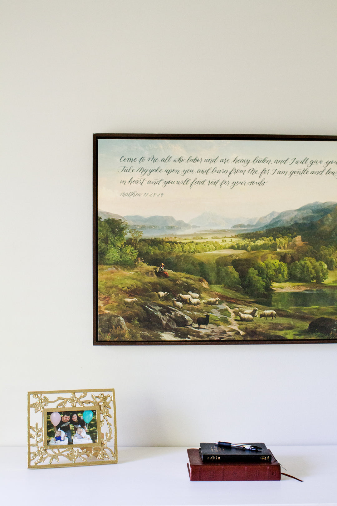 “Minding the Flock” Scripture Print