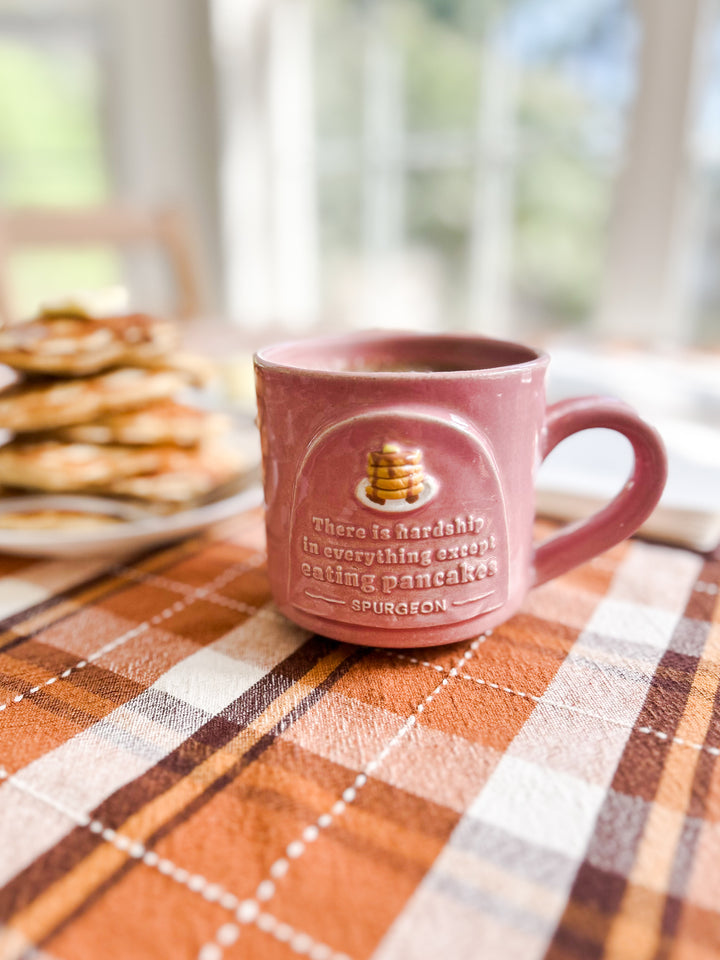 Spurgeon & His Pancakes Handmade Ceramic Mug