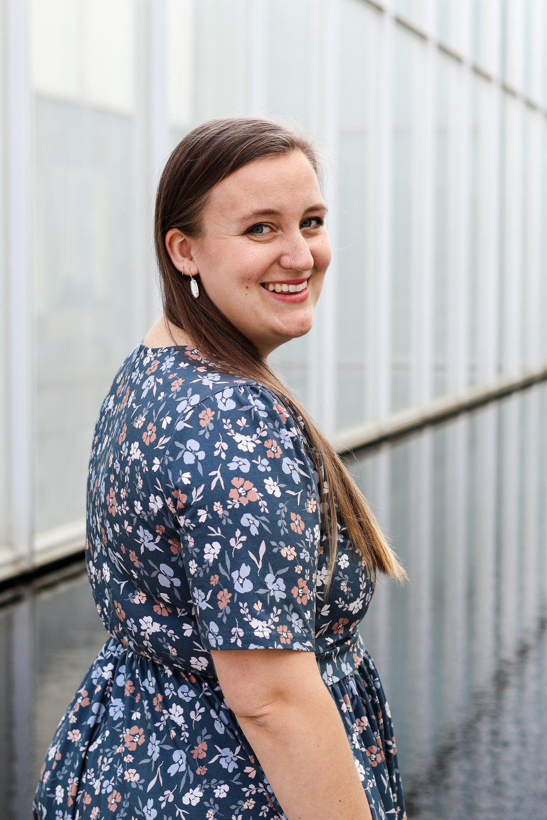 Threefold Meadow Mist Dress