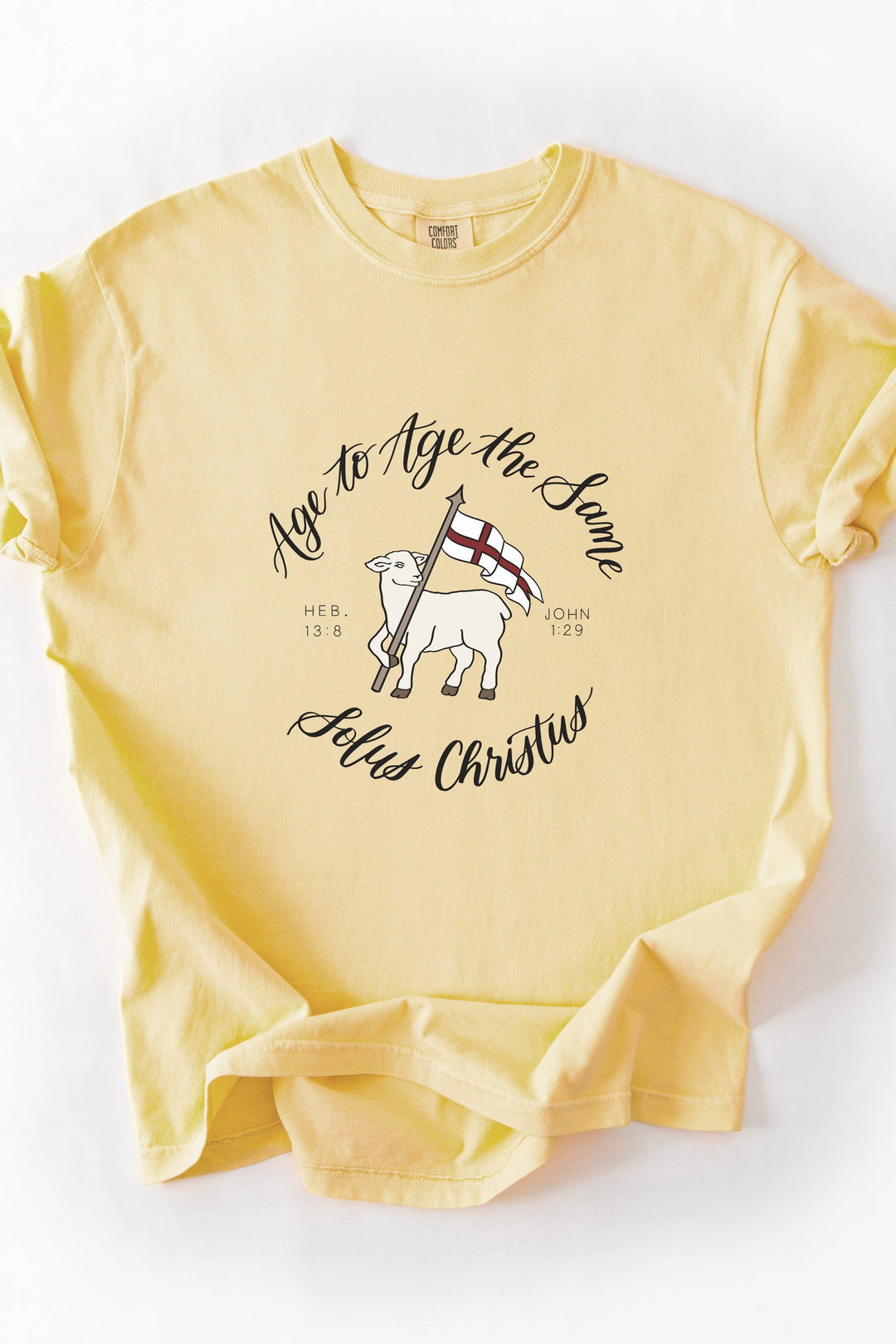 Agnus Dei Short Sleeve Tee-Print (Comfort Colors)