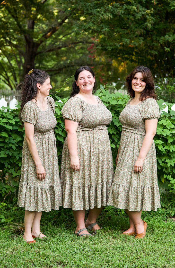 Green Pastures Cottage Nursing Dress