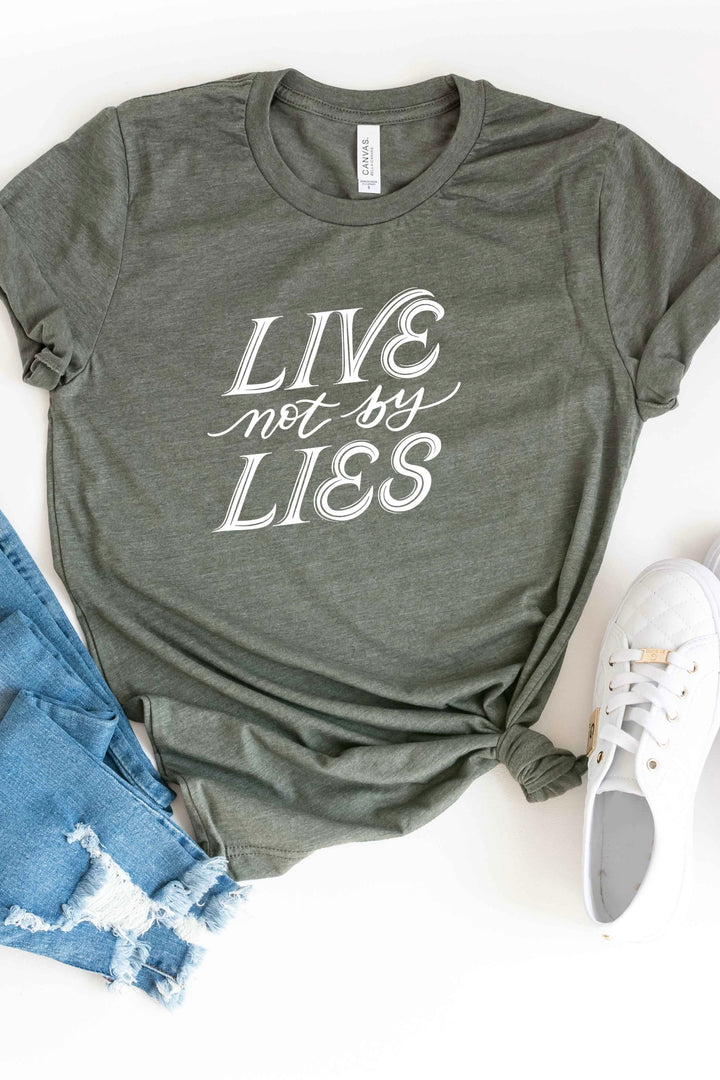 "Live Not by Lies" Tee