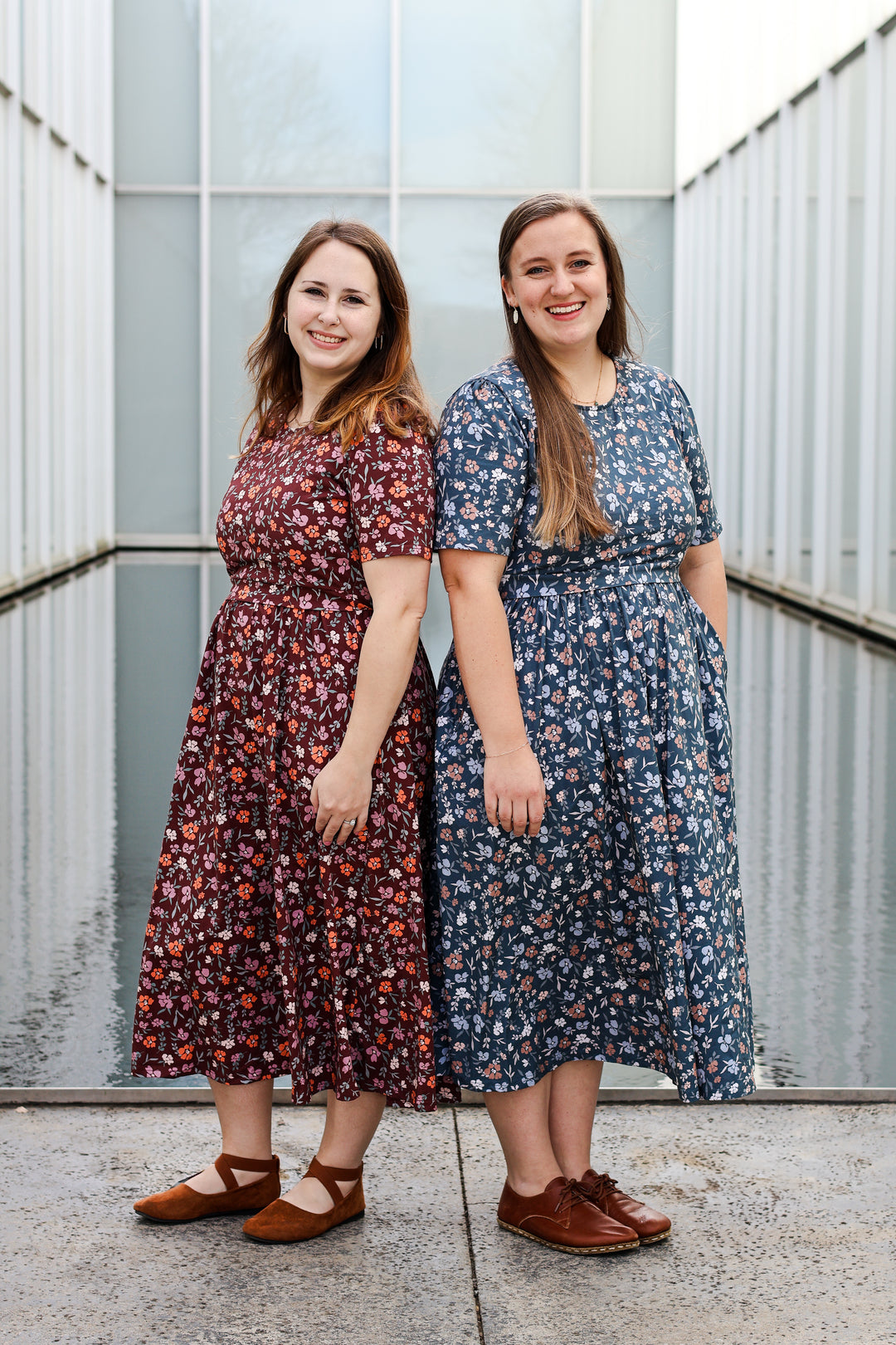 Threefold Meadow Mist Dress