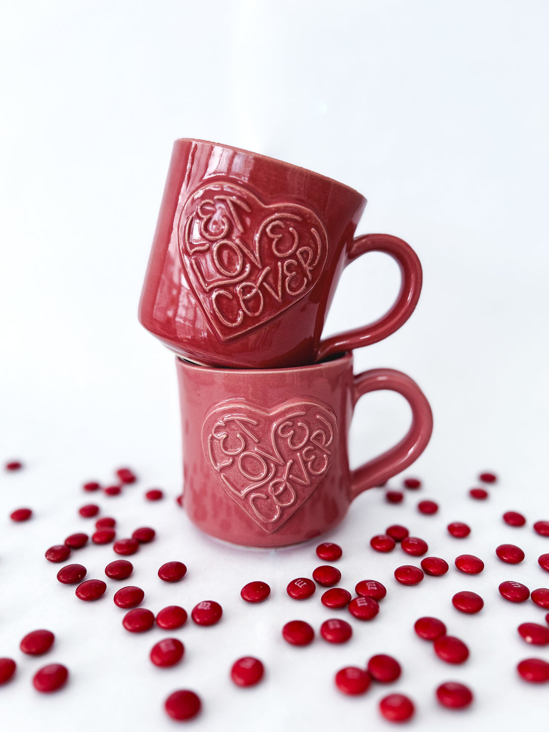 “Let Love Cover” Hand-thrown Ceramic Mug