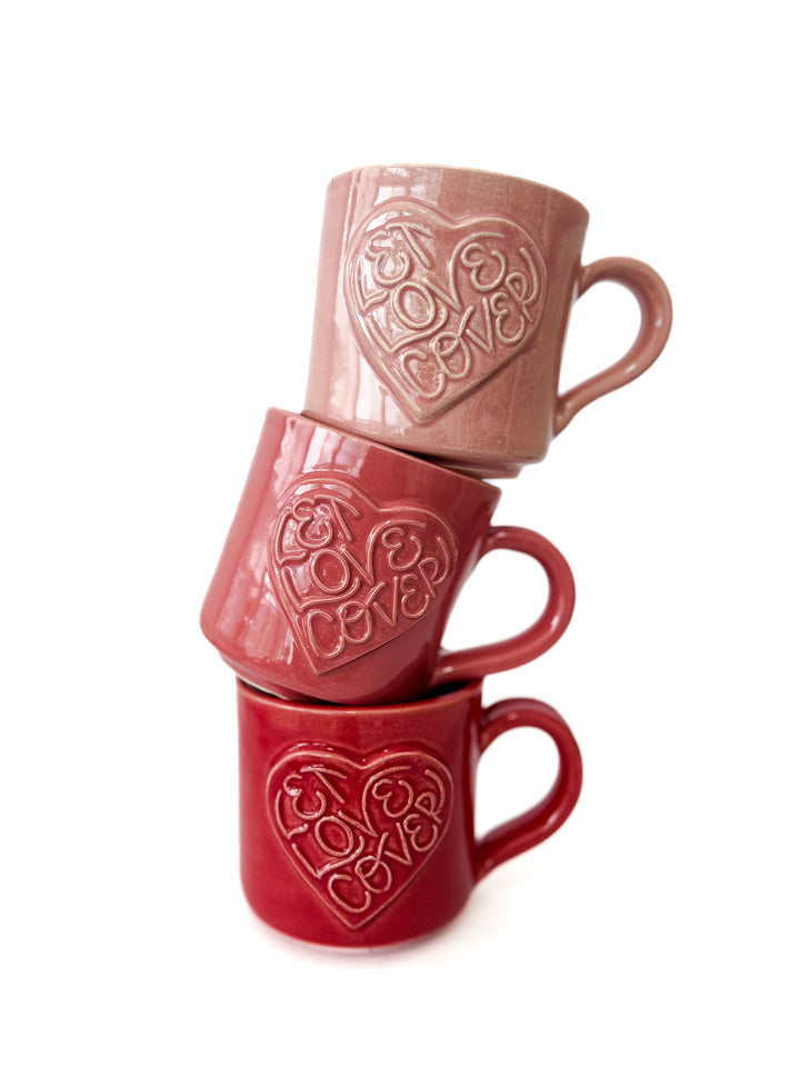 “Let Love Cover” Hand-thrown Ceramic Mug