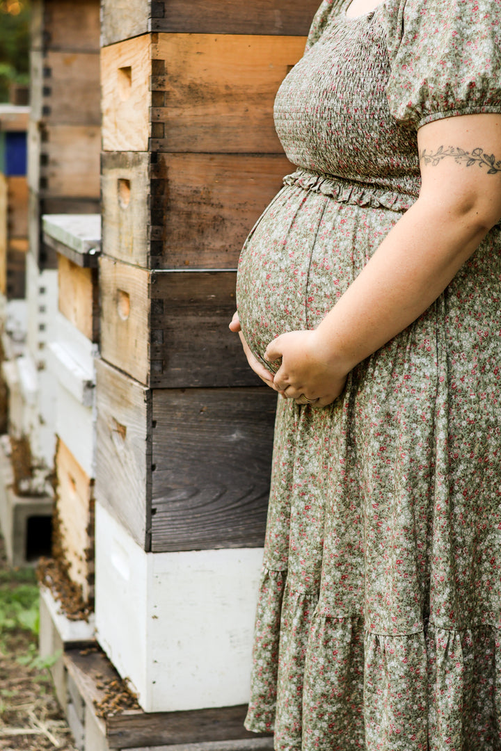 Green Pastures Cottage Nursing Dress