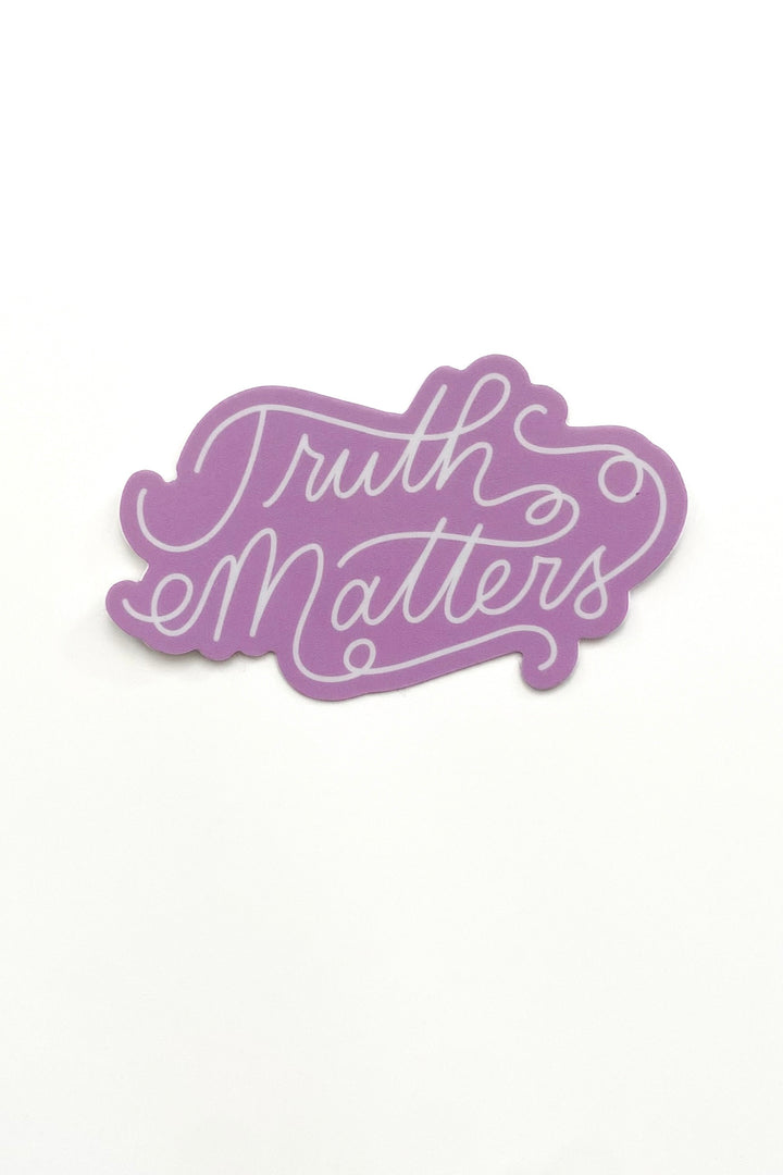 “Truth Matters” Sticker