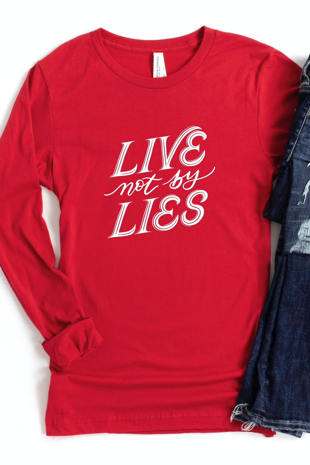 "Live Not by Lies" Long Sleeve Tee