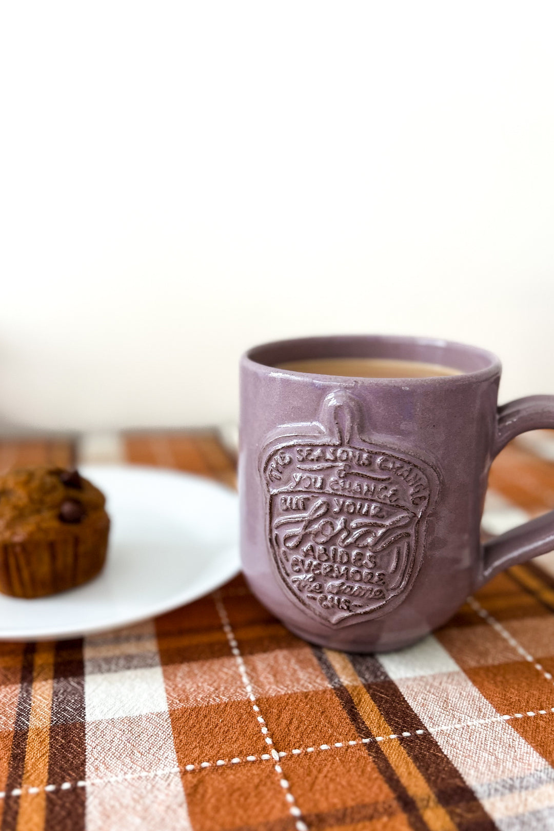 “Your Lord Abides Evermore” Handmade Ceramic Mug