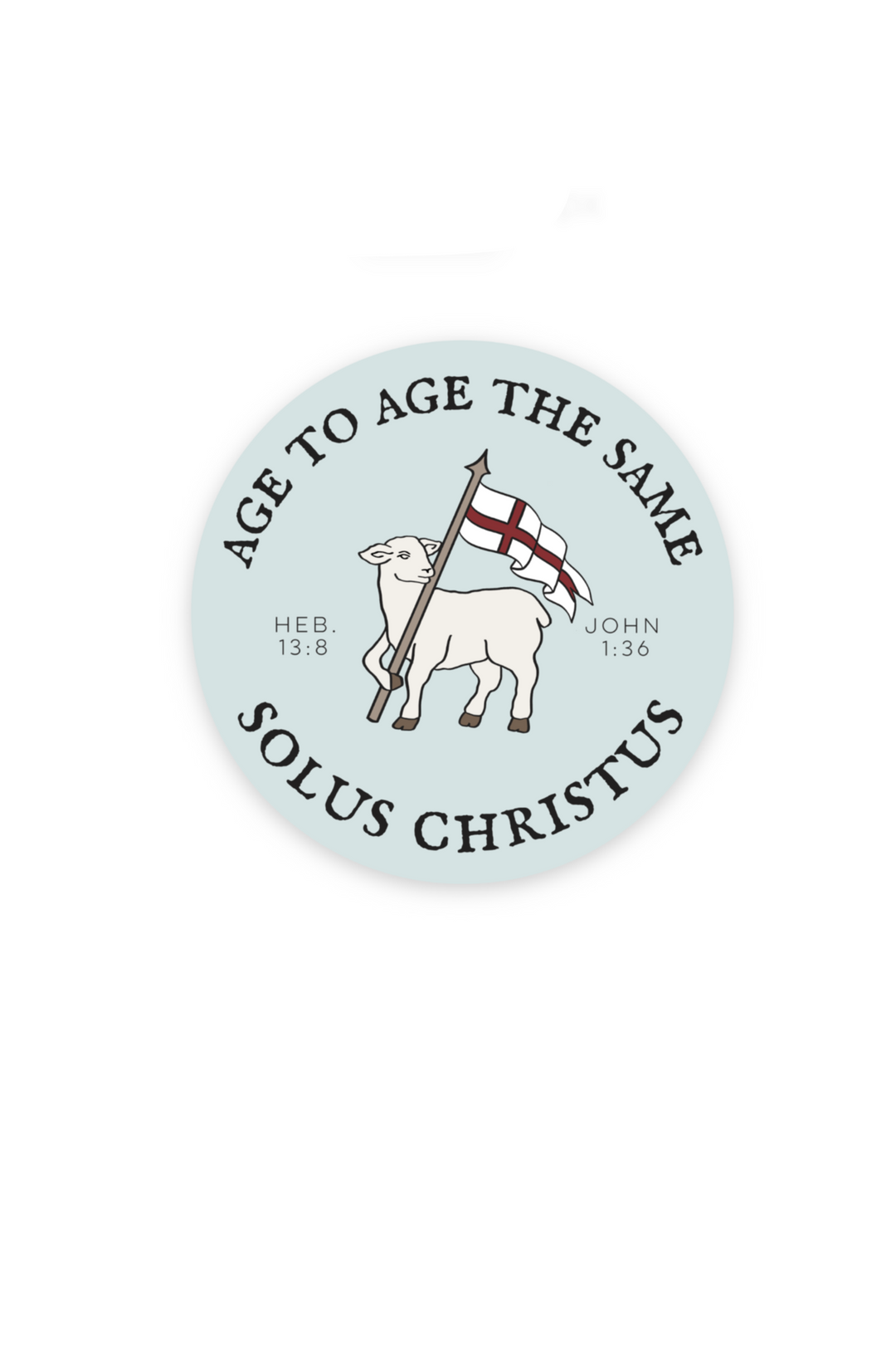 Agnus Dei Sticker