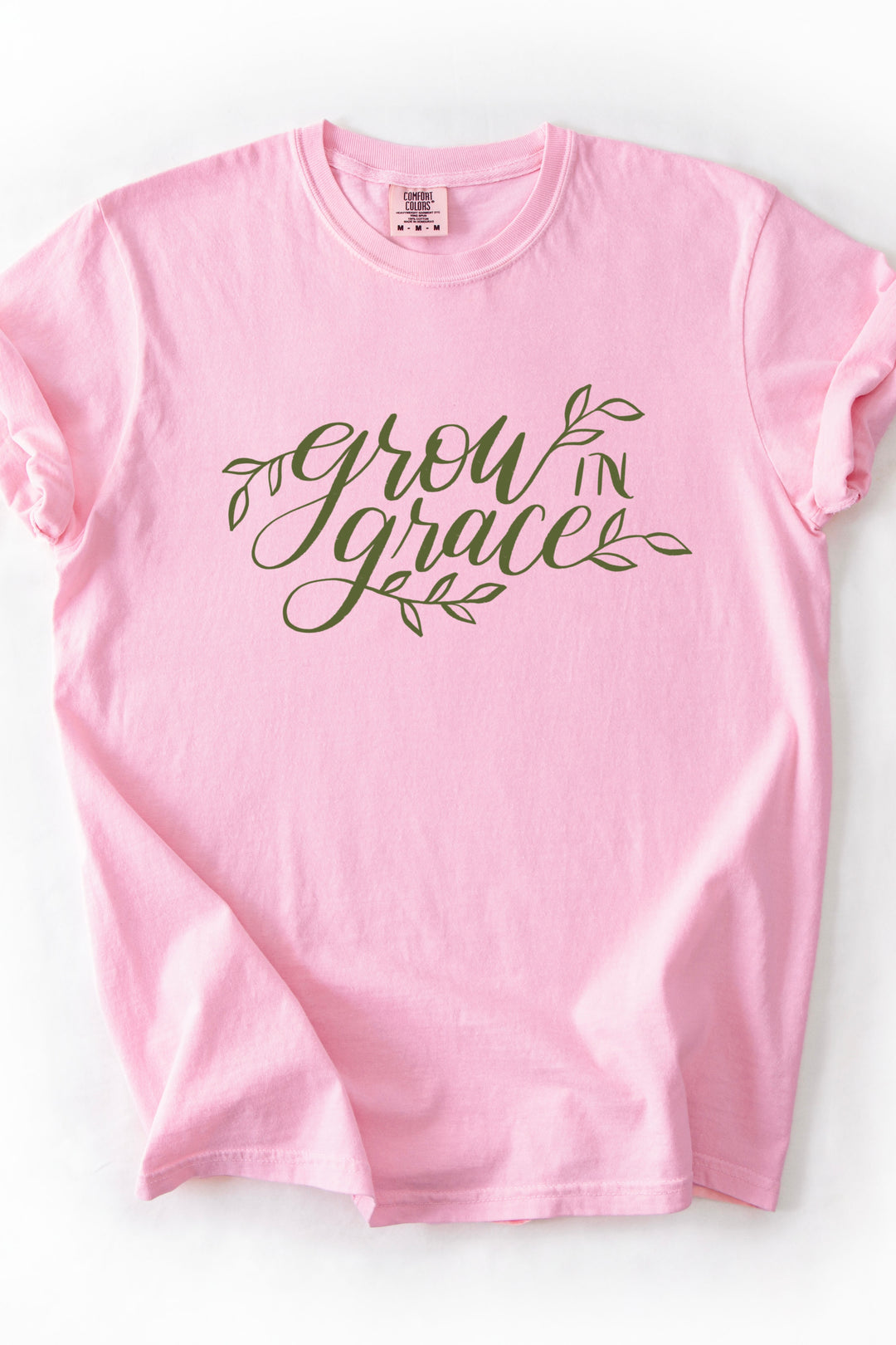 “Grow in Grace” Comfort Colors Tee