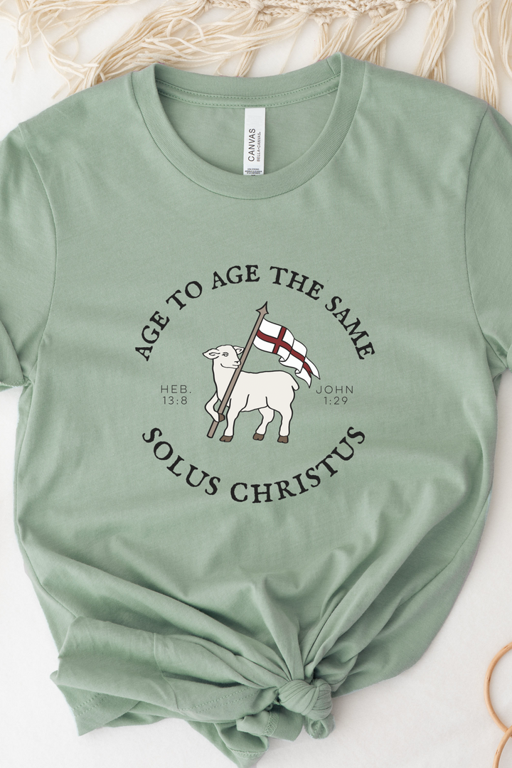 Agnus Dei Short Sleeve Tee-Print (Bella Canvas)