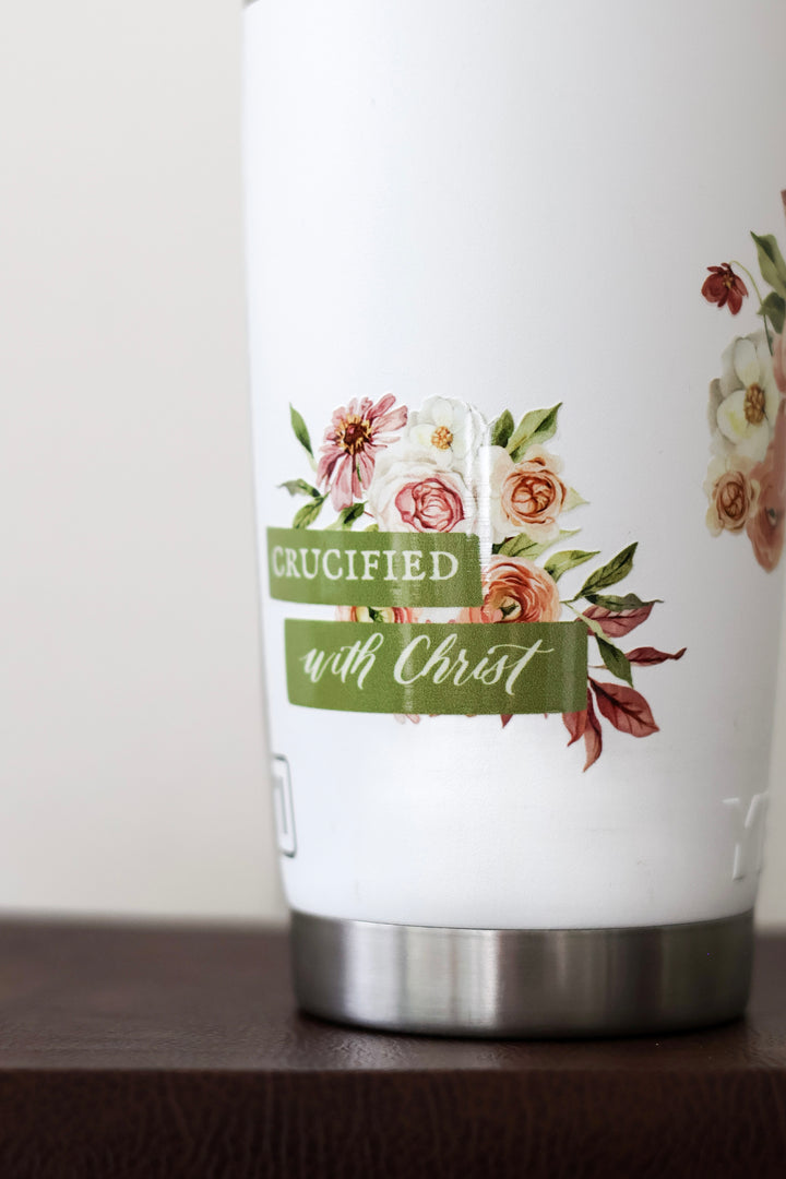 Sanctification & Assurance Floral Embossed Decal Pack