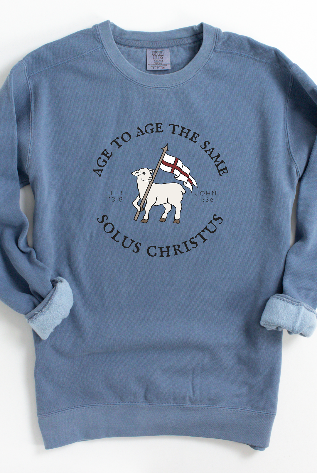 Agnus Dei Print Crewneck