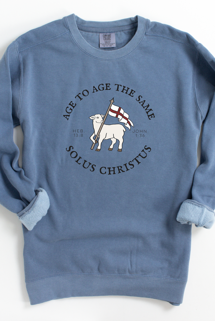 Agnus Dei Print Crewneck