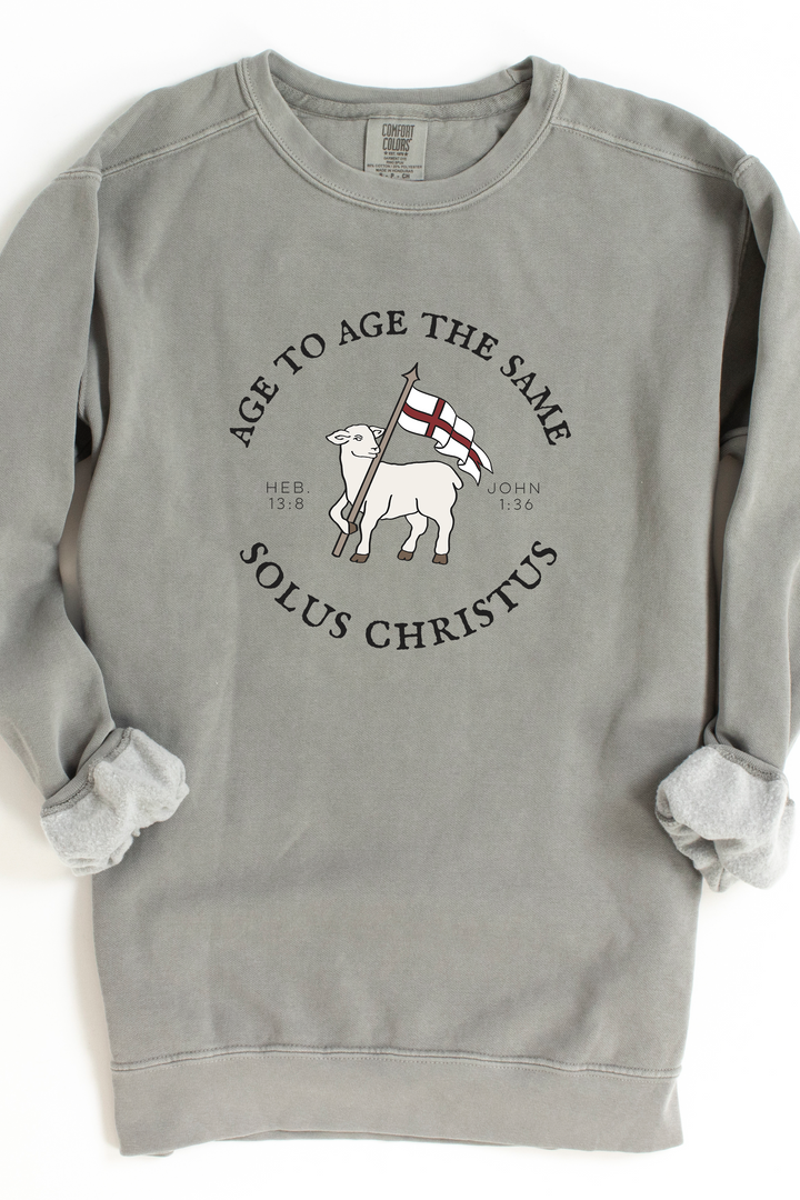 Agnus Dei Print Crewneck